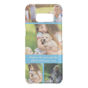 Replace text and photos with your own uncommon samsung galaxy s8 case