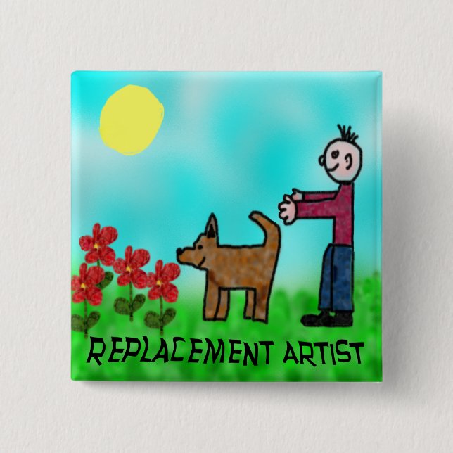 Replacement Artist Button (Front)