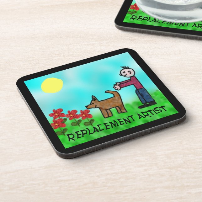 Replacement Artist Drink Coaster (Left Side)