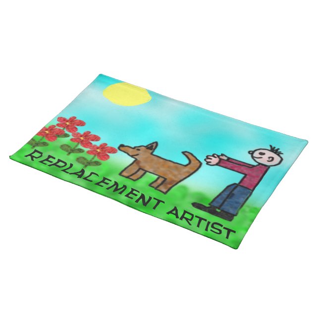 Replacement Artist Placemat (On Table)