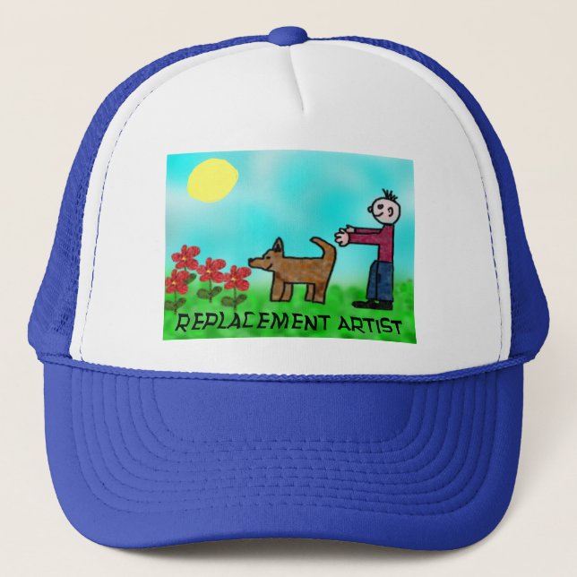 Replacement Artist Trucker Hat (Front)