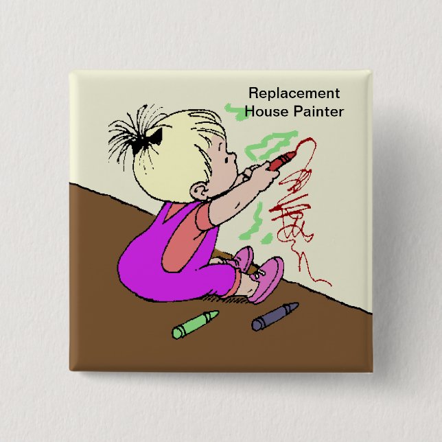 Replacement House Painter Button (Front)