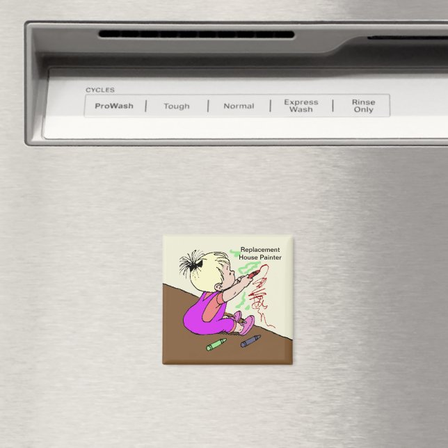 Replacement House Painter Magnet (In Situ (Dishwasher))