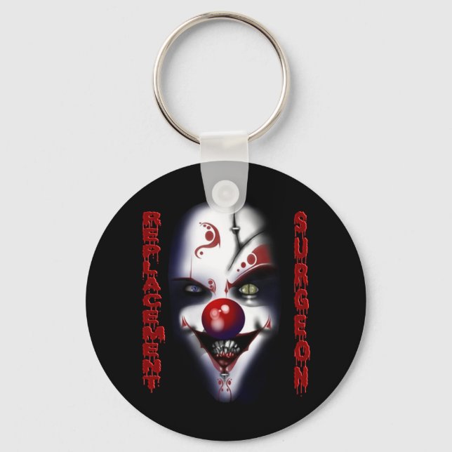 Replacement Surgeon - Evil Clown Keychain (Front)