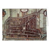 Replica city map of Delft 1649 (Front Horizontal)