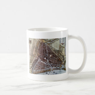 Replica city map of Rotterdam 1652 Coffee Mug