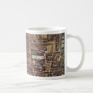 Replica city map of The Hague 1649 Coffee Mug