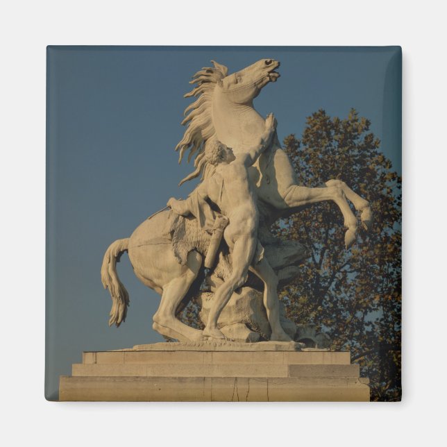 Replica of one of the two 'Marly Horses' originall Magnet (Front)