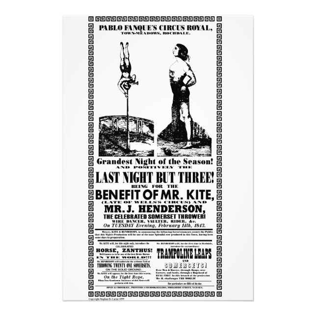 Replica Poster Mr Kite (Front)