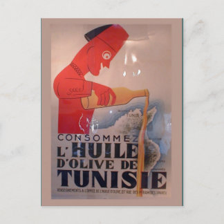 Replica Vintage advertising, L'Huile de Tunisie Postcard