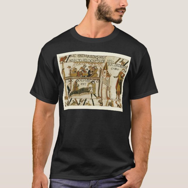 Replica Vintage image, Bayeaux Tapestry T-Shirt (Front)