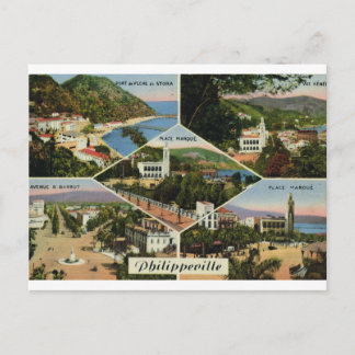 Replica Vintage Postcard Algeria, Philippeville