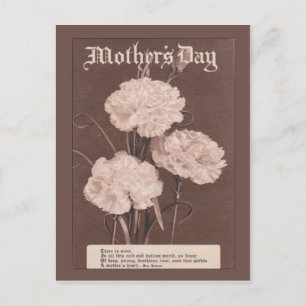 Replica Vintage postcard, Mother's day Postcard