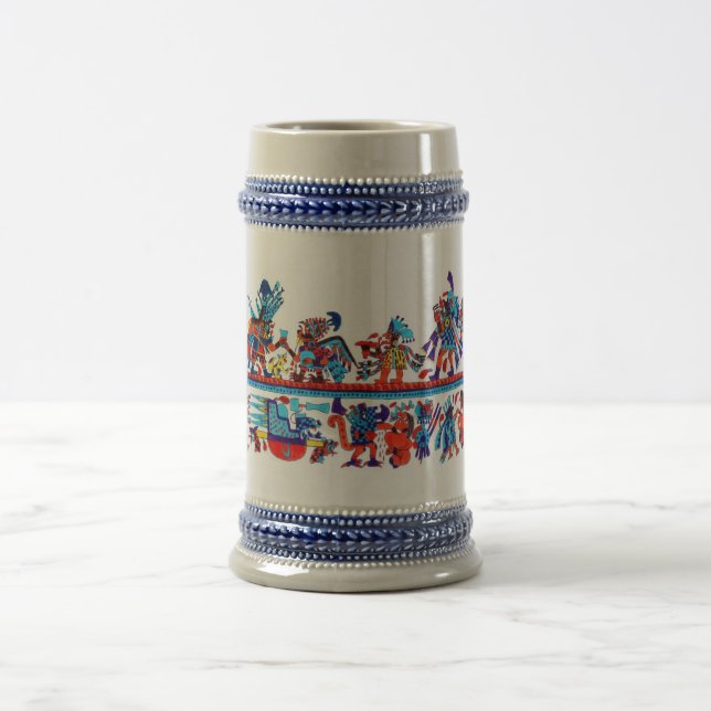 replicate moche art beer stein (Center)