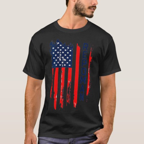 Repo Patriotic Repossession Agent  T_Shirt