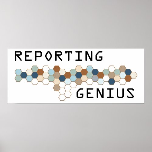 Reporting Genius Poster