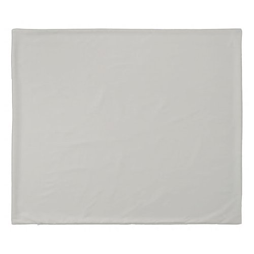 Repose Gray Solid Color Duvet Cover