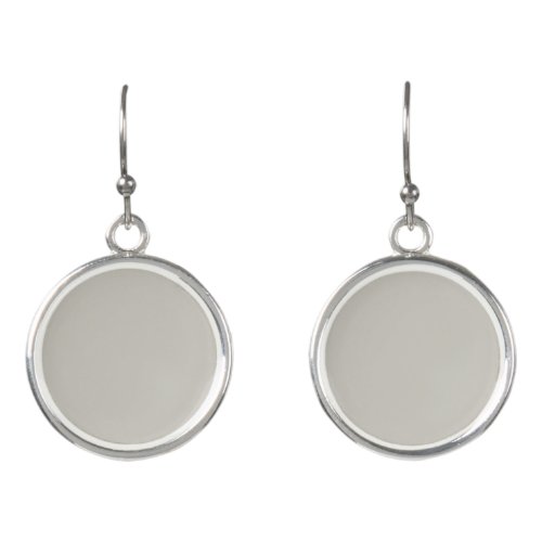 Repose Gray Solid Color Earrings