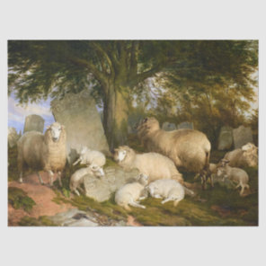 Reposing on God's Acre by Thomas Sidney Cooper Tissue Paper