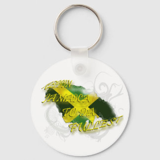 Reppin Jamaica to Da Fullest Keychain