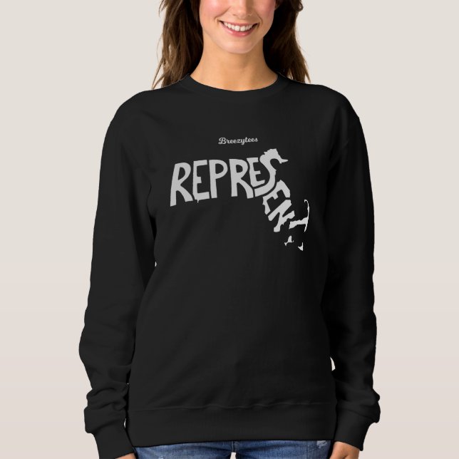 Represent Massachusetts Sweatshirt (Front)