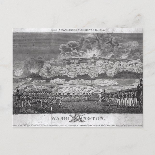 Representation of the Capture City of Postcard (Front)