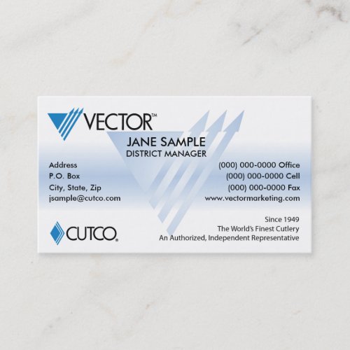 Representative &amp; Manager Business Cards