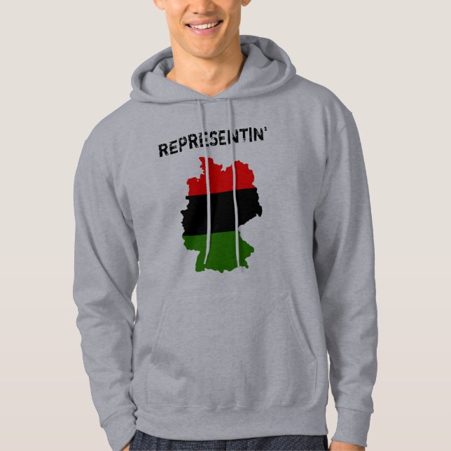 Representin' Germany RBG Hoodie (Front)