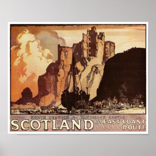 Reprint of a Vintage British Railway Poster
