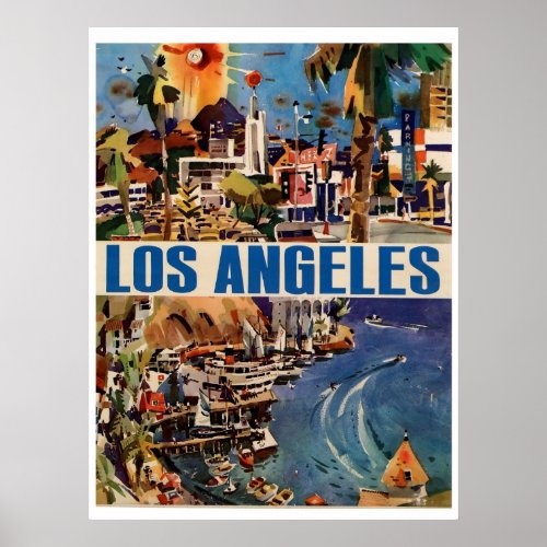 Reprint of a Vintage US Tourism Poster