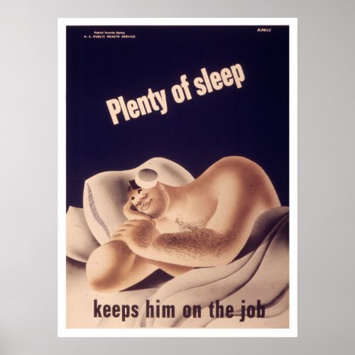 Reprint of a WWII Propaganda Poster