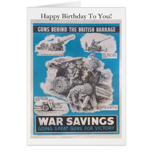 Reprint of British wartime poster