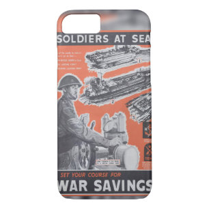 Reprint of British wartime poster. iPhone 8/7 Case