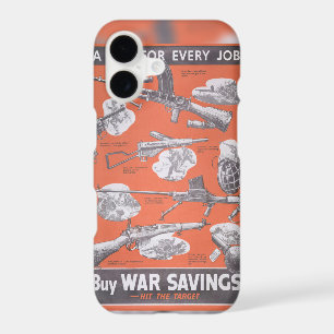 Reprint of British wartime poster. iPhone 17 Case