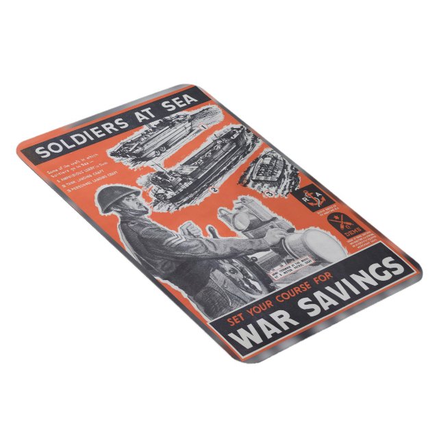 Reprint of British wartime poster Magnet (Right Side)