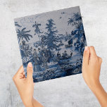 Repro Chinoiserie  Delft Blue and White Tile<br><div class="desc">Reproduction: Delftware tile illustrating seaside scene Date: 1680s to 1700 Not intended for outdoor use. Our tiles are reproductions of costly authentic original antique tiles. We suggest that you order one tile to review before placing a large order. This is a pretty design tile go with every colour scheme. You...</div>