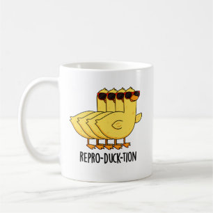 Repro-duck-tion Funny Animal Duck Pun Coffee Mug