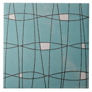 Repro Portuguese Blue Geometric Azulejos Modern Ceramic Tile