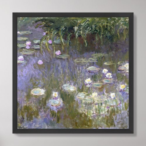 Reproduction Claude Monet Water Lilies wall art
