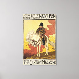 Reproduction of a poster advertising &#39;A New Life o Canvas Print