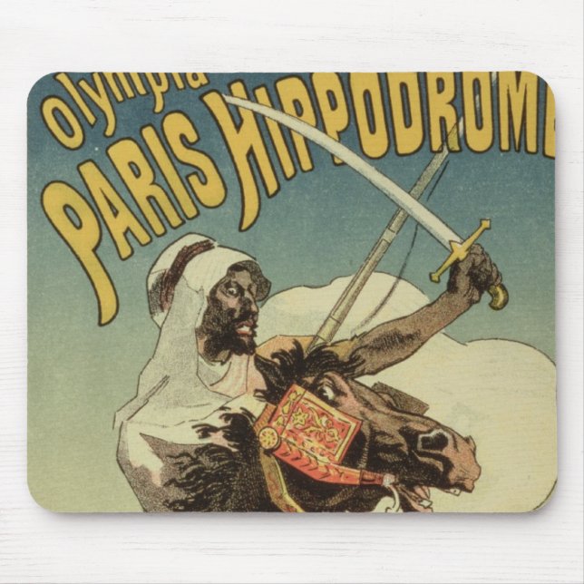 Reproduction of a poster advertising an 'Exhibitio Mouse Pad (Front)