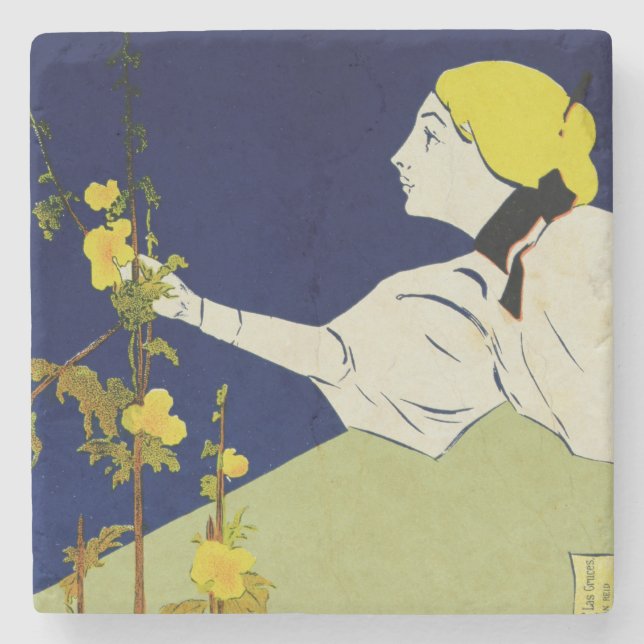 Reproduction of a poster advertising 'Lippincott's Stone Coaster (Front)