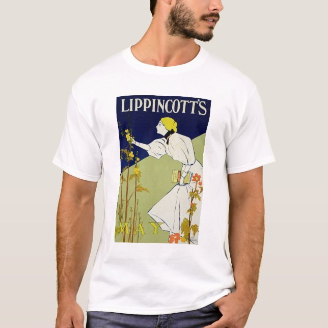 Reproduction of a poster advertising 'Lippincott's T-Shirt (Front)