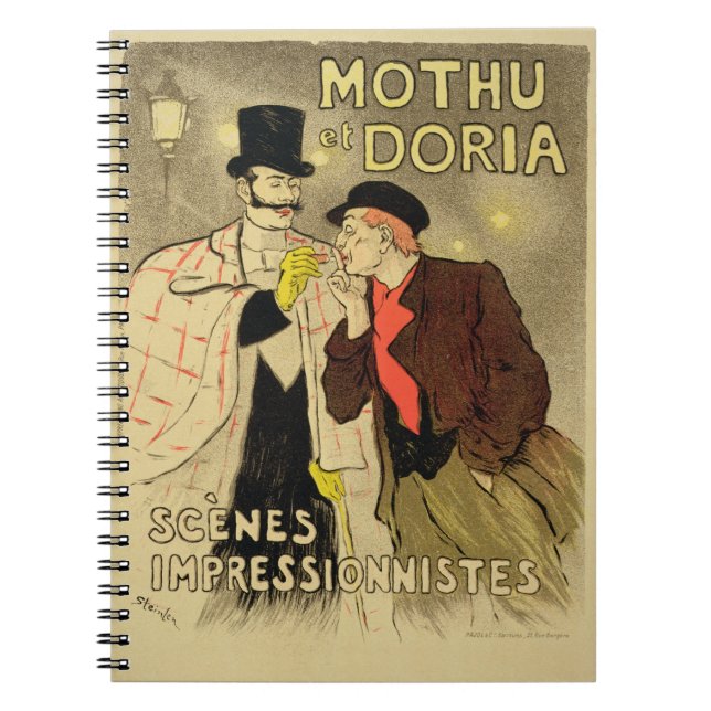 Reproduction of a poster advertising 'Mothu and Do Notebook (Front)