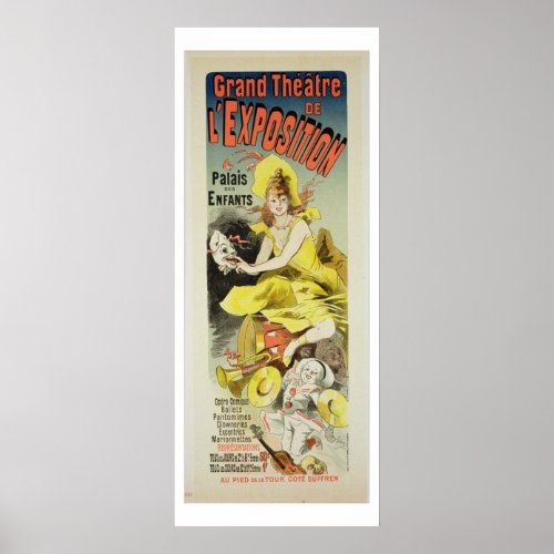 Reproduction of a poster advertising the Grand Th