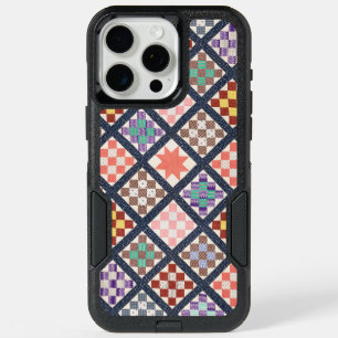 Reproduction of a Vintage Quilt from 1886 iPhone 15 Pro Max Case