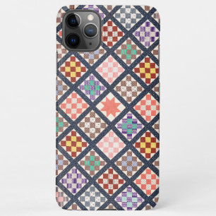 Reproduction of a Vintage Quilt from 1886 iPhone 11Pro Max Case