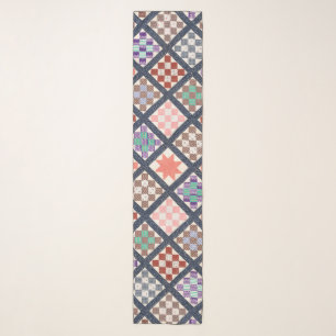 Reproduction of a Vintage Quilt from 1886 Scarf