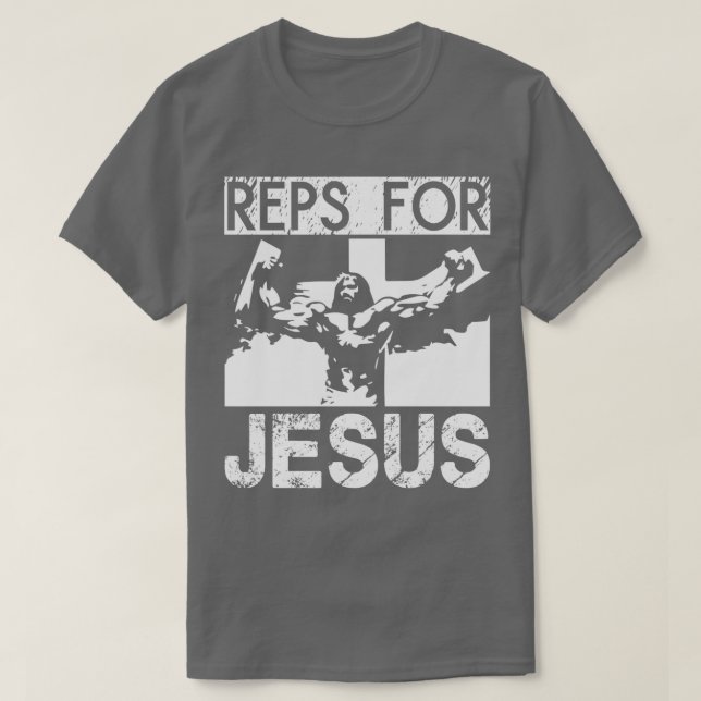 Reps For Jesus Essential T-Shirt (Design Front)