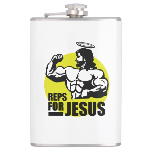 Reps For Jesus Flask